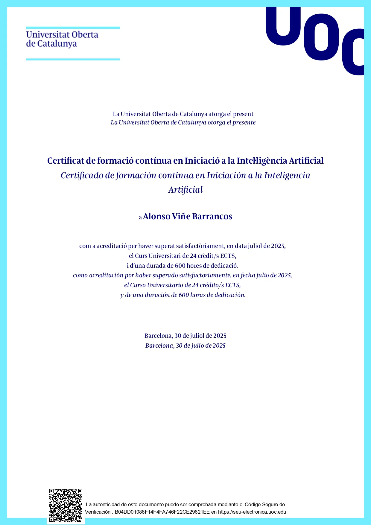 Iniciación a la Inteligencia Artificial